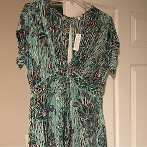 Poupette St. Barth mint exotic Cecile dress mini (NWT Og price $290)
